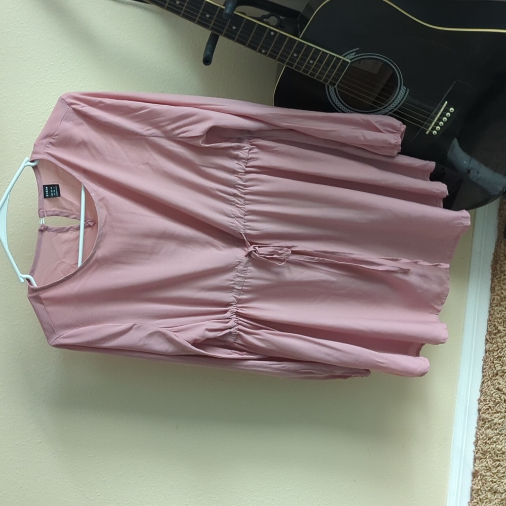 Pink sun dress